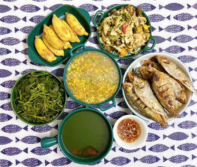 Loạt mâm cơm ngon mắt của vợ đảm Hà Nội - Hình 2 Loat mam com ngon mat cua vo dam Ha Noi-Hinh-2