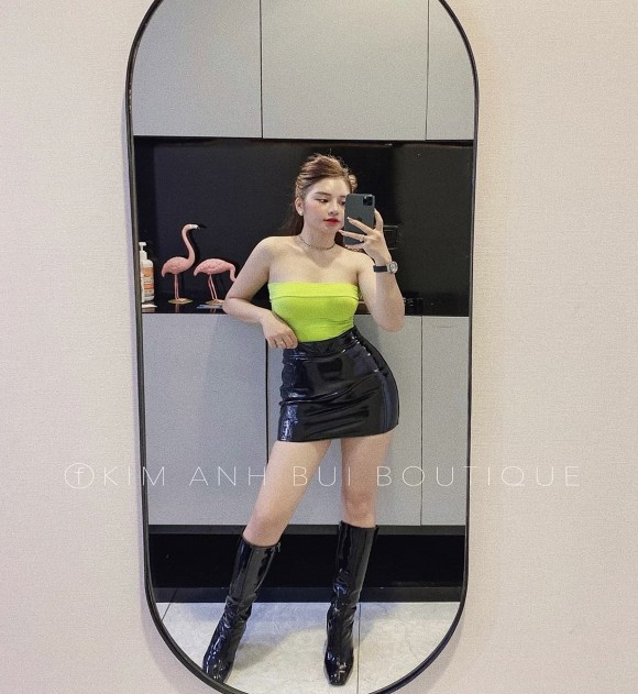 Hotgirl Bùi Kim Anh và phong cách thời trang đẳng cấp Hotgirl Bui Kim Anh va phong cach thoi trang dang cap