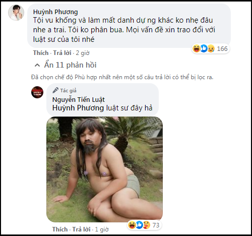 Phản ứng của Huỳnh Phương khi bị Tiến Luật tố chôm kính hiệu - Hình 2 Phan ung cua Huynh Phuong khi bi Tien Luat to chom kinh hieu-Hinh-2