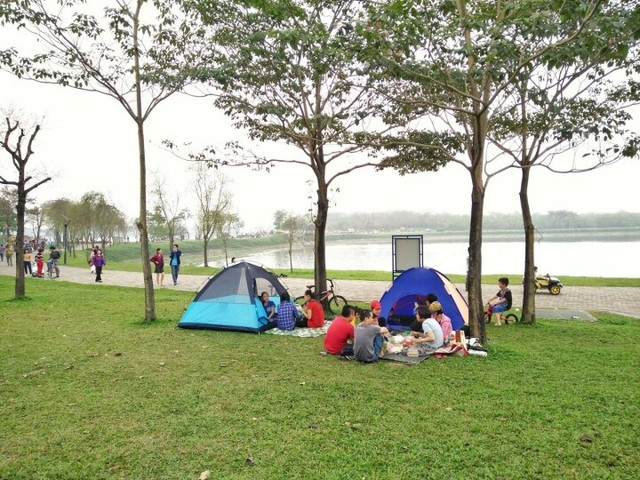Những địa điểm cắm trại tại Hà Nội khiến du khách mê mẩn - Hình 4 Nhung dia diem cam trai tai Ha Noi khien du khach me man-Hinh-4