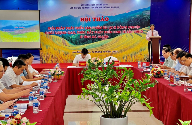 Hà Giang: Hội thảo phát triển sản phẩm du lịch nông nghiệp Ha Giang: Hoi thao phat trien san pham du lich nong nghiep