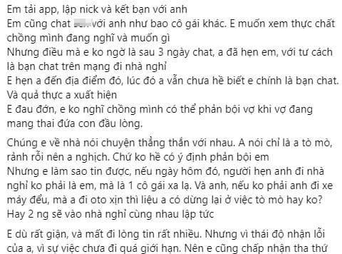 Vợ bầu lập nick ảo tiếp cận chồng liền được rủ đi nhà nghỉ Vo bau lap nick ao tiep can chong lien duoc ru di nha nghi