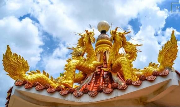 Ngôi chùa có con rồng khổng lồ quấn quanh toà nhà 17 tầng - Hình 10 Ngoi chua co con rong khong lo quan quanh toa nha 17 tang-Hinh-10