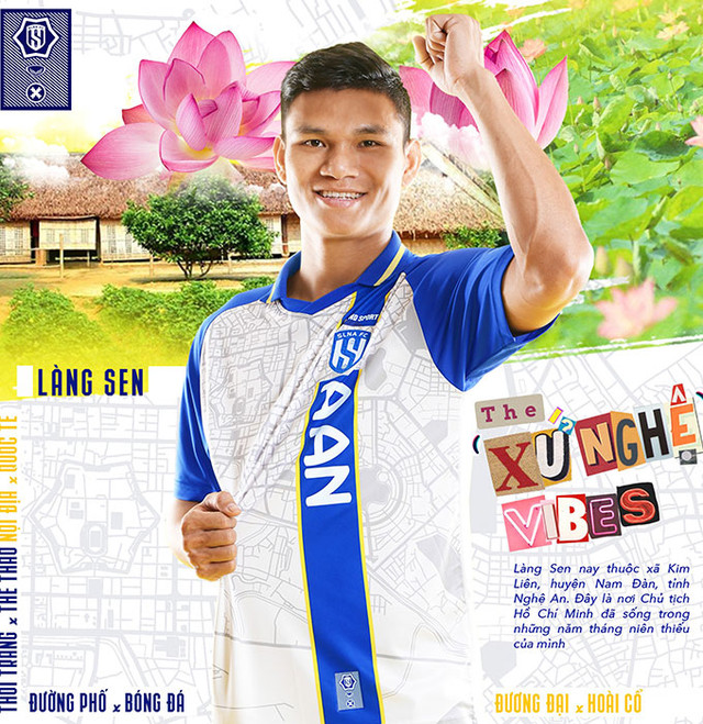 SLNA ra mắt trang phục độc chưa từng có trong lịch sử V.League - Hình 3 SLNA ra mat trang phuc doc chua tung co trong lich su V.League-Hinh-3