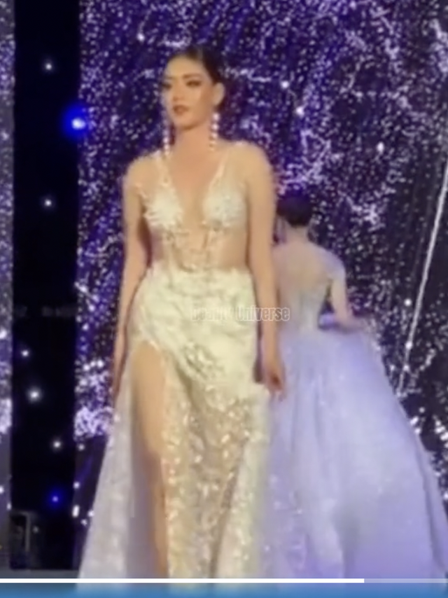"Lắc đầu" với màn catwalk của Đặng Thanh Ngân ở Miss Supranational