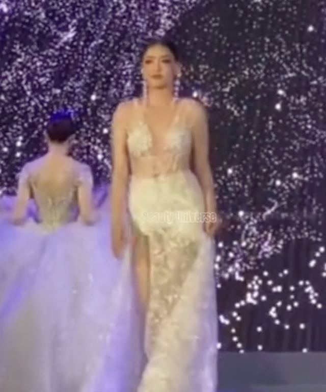 "Lắc đầu" với màn catwalk của Đặng Thanh Ngân ở Miss Supranational - Hình 2