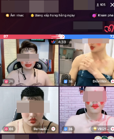 Thi đấu PK trên TikTok: Những trò lố lăng, phản cảm, độc hại Thi dau PK tren TikTok: Nhung tro lo lang, phan cam, doc hai