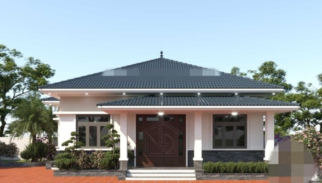 Những mẫu nhà mái Nhật đẹp không thể rời mắt - Hình 2 Nhung mau nha mai Nhat dep khong the roi mat-Hinh-2
