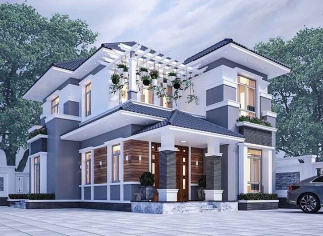 Những mẫu nhà mái Nhật đẹp không thể rời mắt - Hình 3 Nhung mau nha mai Nhat dep khong the roi mat-Hinh-3