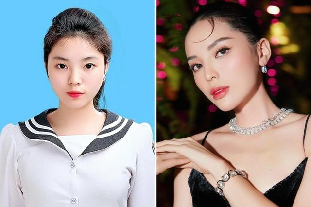 'So kè' nhan sắc của các hoa hậu, á hậu Việt khi chụp ảnh thẻ - Hình 3 'So ke' nhan sac cua cac hoa hau, a hau Viet khi chup anh the-Hinh-3