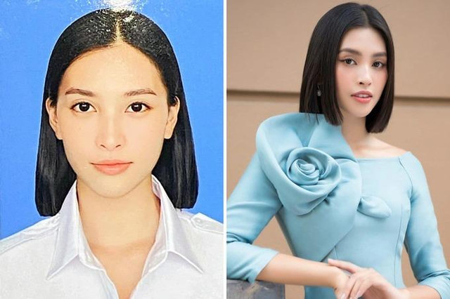 'So kè' nhan sắc của các hoa hậu, á hậu Việt khi chụp ảnh thẻ 'So ke' nhan sac cua cac hoa hau, a hau Viet khi chup anh the