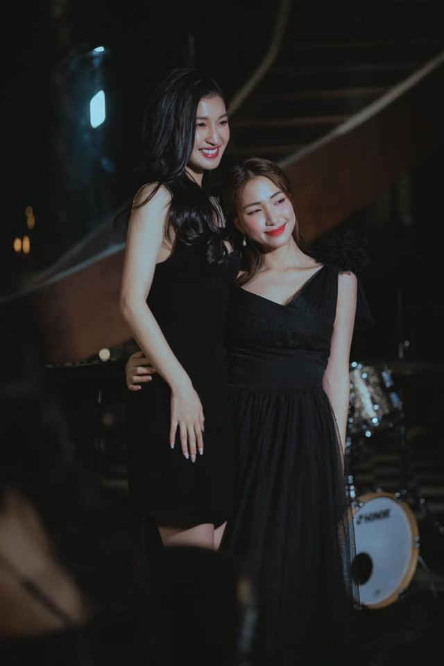 Hòa Minzy sơ hở là đọ chiều cao với các hoa hậu, á hậu - Hình 11 Hoa Minzy so ho la do chieu cao voi cac hoa hau, a hau-Hinh-11