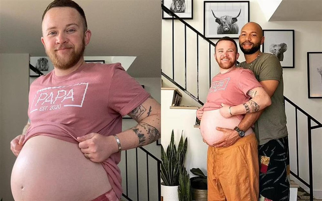 Ông bố LGBT mang thai bị kỳ thị, khi sinh nhìn đứa trẻ thích mê Ong bo LGBT mang thai bi ky thi, khi sinh nhin dua tre thich me