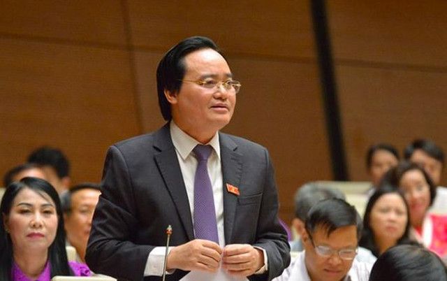 Bộ trưởng Phùng Xuân Nhạ giải trình về sách giáo khoa Cánh Diều trước Quốc hội Bo truong Phung Xuan Nha giai trinh ve sach giao khoa Canh Dieu truoc Quoc hoi