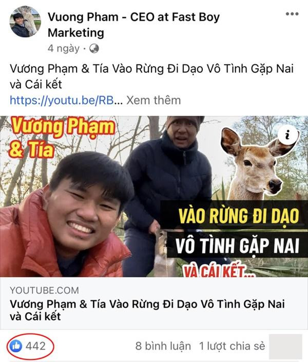 Từ ngày Khoa Pug "mất tích", triệu phú Vương Phạm cũng đánh mất điều này - Hình 4 Tu ngay Khoa Pug
