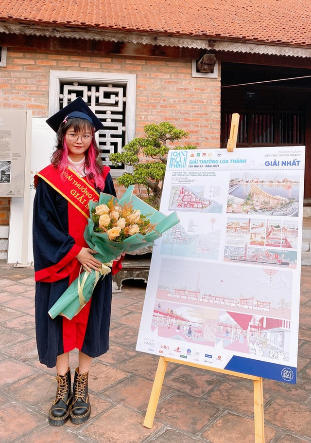 Từ bỏ định hướng học Y, cô gái 9x theo đuổi đam mê kiến trúc - Hình 3 Tu bo dinh huong hoc Y, co gai 9x theo duoi dam me kien truc-Hinh-3