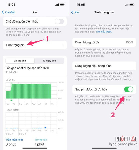Tắt 3 tính năng này sẽ giúp cải thiện tuổi thọ pin iPhone không ngờ - Hình 2 Tat 3 tinh nang nay se giup cai thien tuoi tho pin iPhone khong ngo-Hinh-2