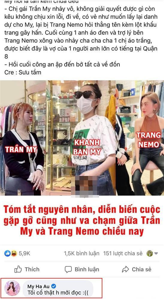 Âu Hà My lót dép hóng drama Trang Nemo - Trần My - Hình 2 Au Ha My lot dep hong drama Trang Nemo - Tran My-Hinh-2