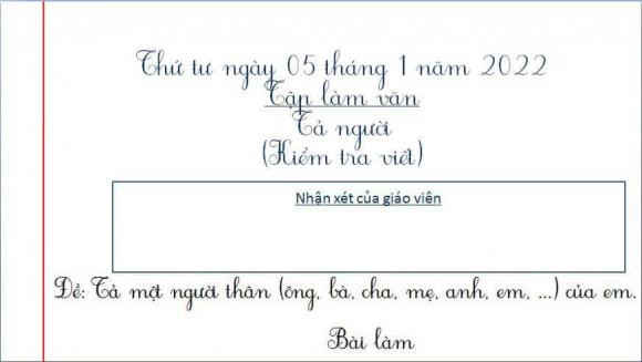 Vợ Khánh Đơn bất ngờ trước bài văn tả mẹ từ con trai riêng của chồng - Hình 2 Vo Khanh Don bat ngo truoc bai van ta me tu con trai rieng cua chong-Hinh-2