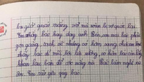 Học sinh tiểu học tả bác hàng xóm như tranh biếm họa - Hình 2 Hoc sinh tieu hoc ta bac hang xom nhu tranh biem hoa-Hinh-2