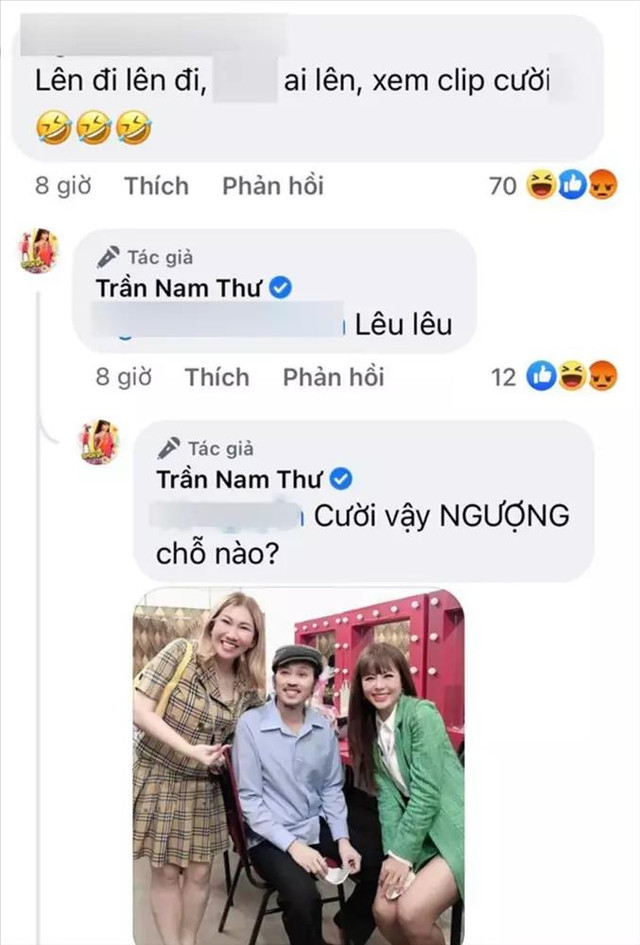 Đếm số lần Nam Thư bị đả kích "dựa hơi, xu nịnh" Hoài Linh - Hình 10 Dem so lan Nam Thu bi da kich