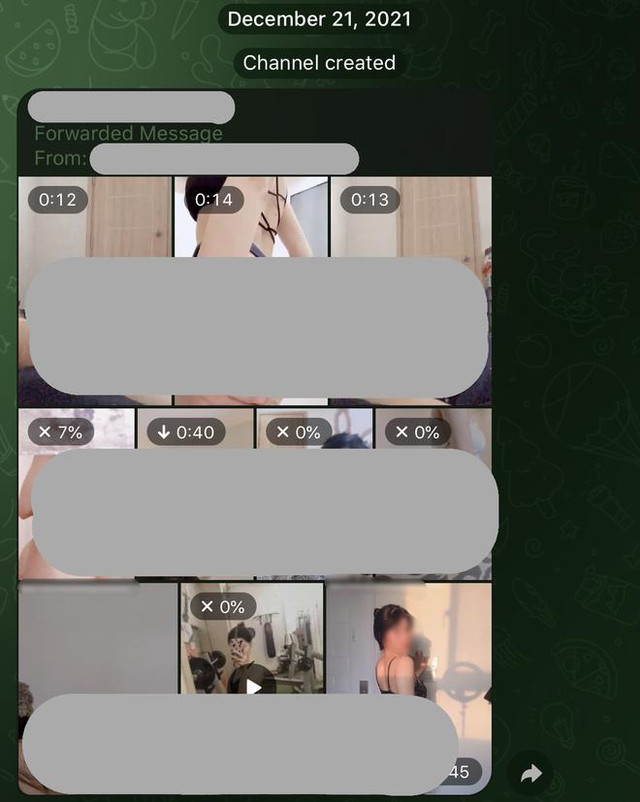 Rùng mình hội gái 18+ trên Telegram: Phơi bày lõa lồ, sẵn sàng cởi sạch - Hình 4 Rung minh hoi gai 18+ tren Telegram: Phoi bay loa lo, san sang coi sach-Hinh-4