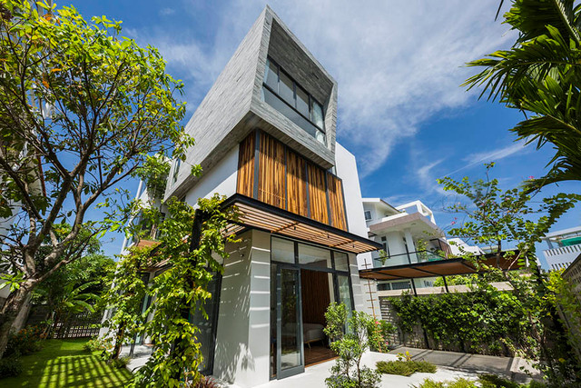 Biệt thự hiện đại nhưng vẫn ngập mảng xanh ở phố biển Nha Trang - Hình 4 Biet thu hien dai nhung van ngap mang xanh o pho bien Nha Trang-Hinh-4