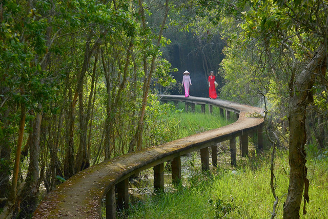 Làng nổi Tân Lập - vẻ đẹp miền Tây Lang noi Tan Lap - ve dep mien Tay