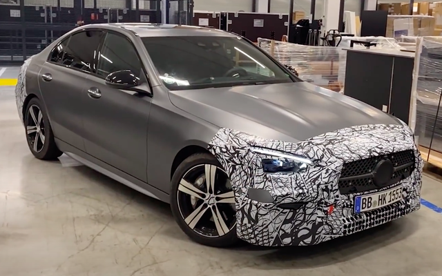 Mercedes-Benz C-Class thế hệ mới có nội thất giống S-Class Mercedes-Benz C-Class the he moi co noi that giong S-Class