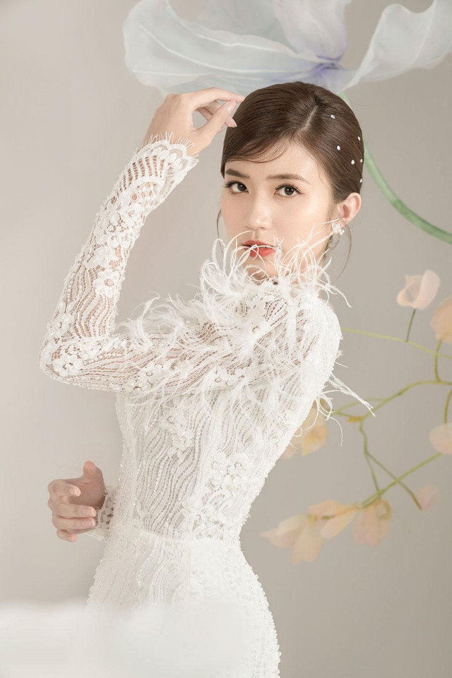 Ngọc Huyền ‘Thương ngày nắng về’ khác lạ khi làm cô dâu Ngoc Huyen ‘Thuong ngay nang ve’ khac la khi lam co dau