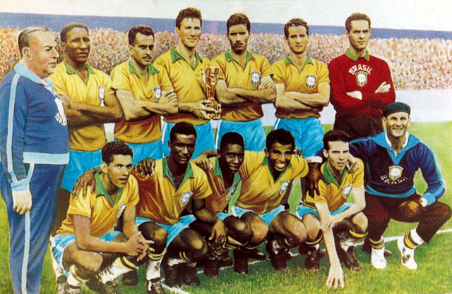 Màn trình diễn tuyệt vời trong lần đầu dự World cup của Pelé Man trinh dien tuyet voi trong lan dau du World cup cua Pele