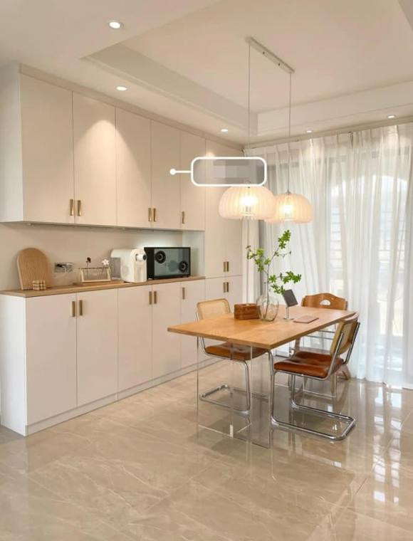 Đôi vợ chồng trẻ trang trí nhà rộng 128m2 phong cách tối giản - Hình 7 Doi vo chong tre trang tri nha rong 128m2 phong cach toi gian-Hinh-7