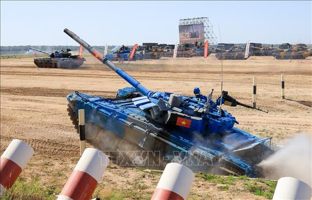 Army Games 2022: Trận bán kết Xe tăng hành tiến ấn tượng của Việt Nam Army Games 2022: Tran ban ket Xe tang hanh tien an tuong cua Viet Nam