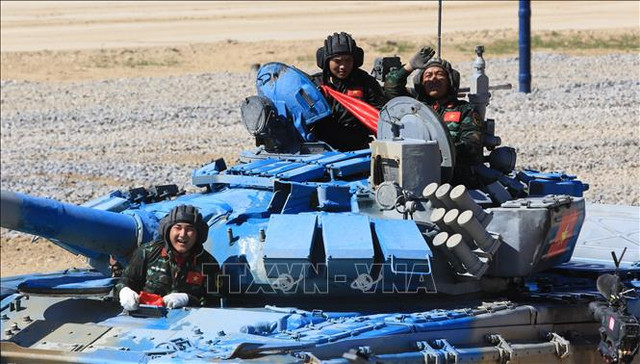 Army Games 2022: Trận bán kết Xe tăng hành tiến ấn tượng của Việt Nam - Hình 2 Army Games 2022: Tran ban ket Xe tang hanh tien an tuong cua Viet Nam-Hinh-2