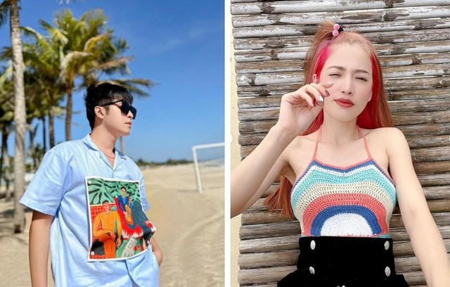 Một cặp đôi Vbiz bị 'tóm gọn' diện đồ đôi dạo phố - Hình 3 Mot cap doi Vbiz bi 'tom gon' dien do doi dao pho-Hinh-3