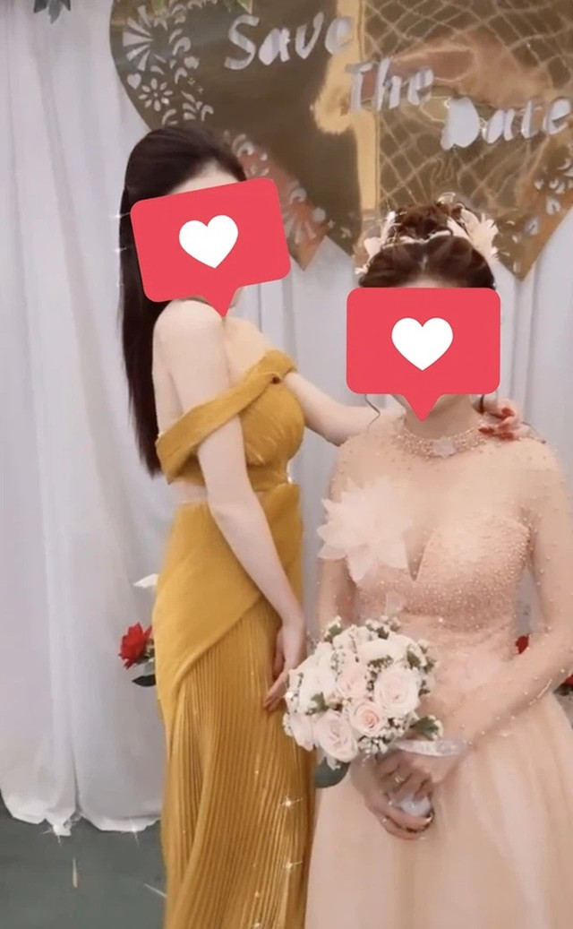 Khách mời diện váy xẻ đùi đi đám cưới, không nhận ra đâu là cô dâu - Hình 6 Khach moi dien vay xe dui di dam cuoi, khong nhan ra dau la co dau-Hinh-6