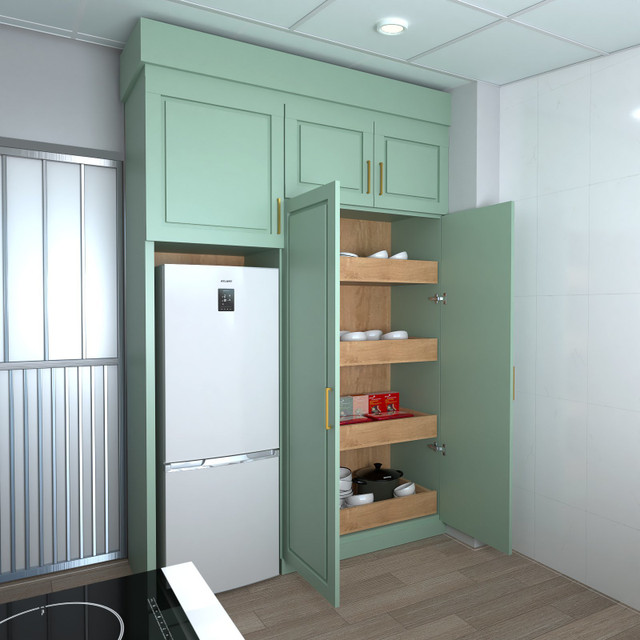 Căn bếp cũ 9m2 'biến hình' đẹp đẽ, trở thành món quà con gái tặng mẹ - Hình 6 Can bep cu 9m2 'bien hinh' dep de, tro thanh mon qua con gai tang me-Hinh-6