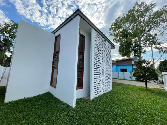 Mẫu nhà cấp bốn mái bằng với không gian mở - Hình 9 Mau nha cap bon mai bang voi khong gian mo-Hinh-9