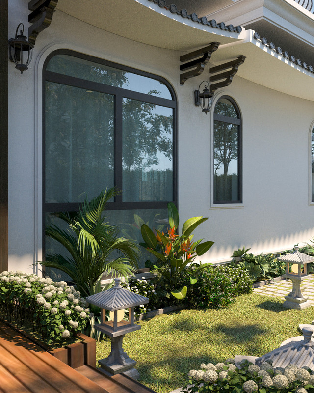 Biệt thự Indochine đẹp như viên ngọc quý giữa lòng phố biển - Hình 5 Biet thu Indochine dep nhu vien ngoc quy giua long pho bien-Hinh-5
