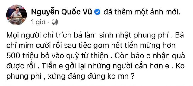 Bị mắng tổ chức tiệc xa xỉ, chồng Đoàn Di Băng 'phản dame' - Hình 2 Bi mang to chuc tiec xa xi, chong Doan Di Bang 'phan dame'-Hinh-2