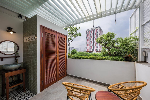 Nhà ống mang đậm phong cách resort với diện tích 4x22m - Hình 10 Nha ong mang dam phong cach resort voi dien tich 4x22m-Hinh-10