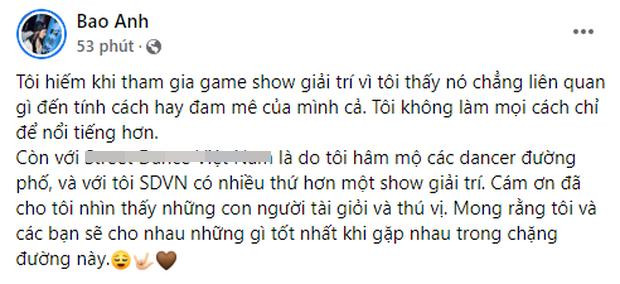 Liên tục bị chê 'nhảy giống con loăng quăng', Bảo Anh nói gì? - Hình 3 Lien tuc bi che 'nhay giong con loang quang', Bao Anh noi gi?-Hinh-3