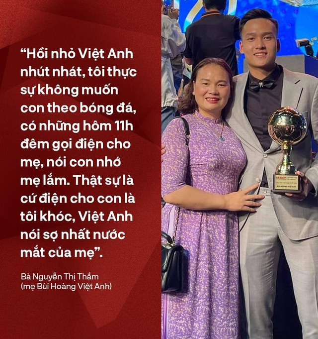 Đội trưởng U23 Bùi Hoàng Việt Anh: Chàng trai sợ nước mắt của mẹ - Hình 3 Doi truong U23 Bui Hoang Viet Anh: Chang trai so nuoc mat cua me-Hinh-3