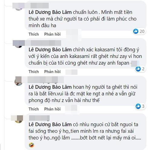 Than vãn sự cố khi thuê xe, Lê Dương Bảo Lâm bị 'chỉnh lưng' - Hình 7 Than van su co khi thue xe, Le Duong Bao Lam bi 'chinh lung'-Hinh-7