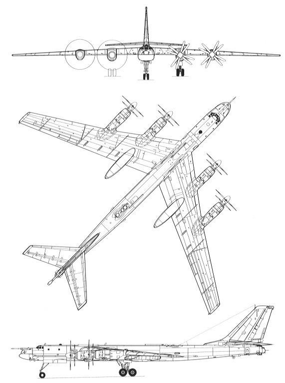 Oanh tạc cơ Tu-95 Nga xuất hiện trên bầu trời Ukraine - Hình 2 Oanh tac co Tu-95 Nga xuat hien tren bau troi Ukraine-Hinh-2