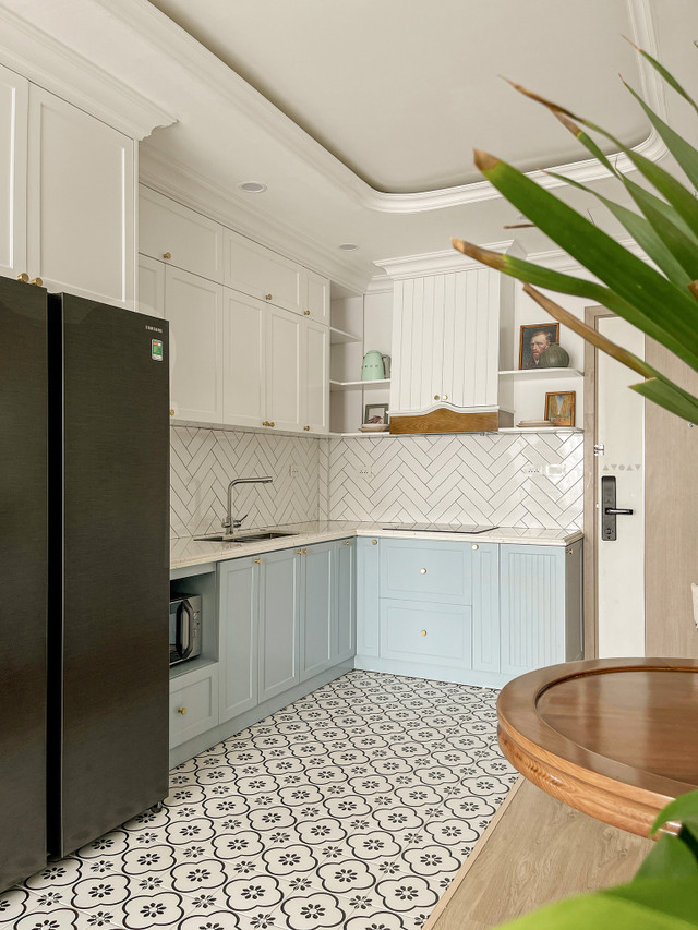 Căn hộ Farmhouse mộc mạc, cho gia chủ cảm giác nhẹ nhõm - Hình 3 Can ho Farmhouse moc mac, cho gia chu cam giac nhe nhom-Hinh-3