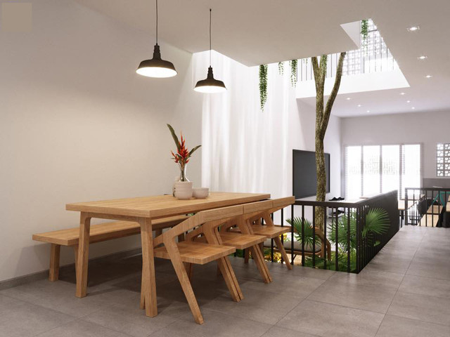Nhà phố rợp cây xanh như khu rừng nhiệt đới - Hình 6 Nha pho rop cay xanh nhu khu rung nhiet doi-Hinh-6