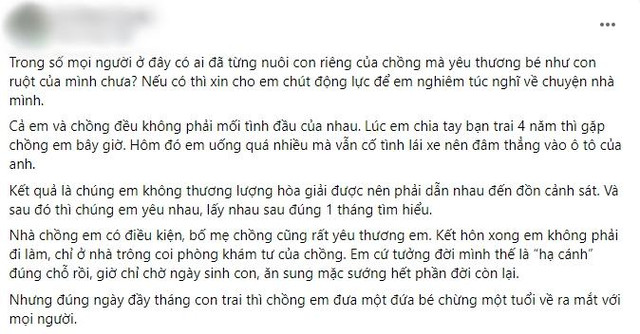 Chồng bỗng dưng dẫn về nhà một đứa bé lạ Chong bong dung dan ve nha mot dua be la