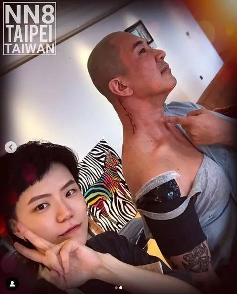 Từ Hy Viên rạng rỡ sau tái hôn, lộ hình xăm đôi với chồng Hàn - Hình 3 Tu Hy Vien rang ro sau tai hon, lo hinh xam doi voi chong Han-Hinh-3