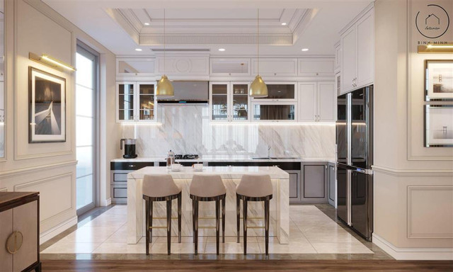 Tặng bố mẹ biệt thự 300m2, Đoàn Di Băng show nội thất đắt đỏ - Hình 11 Tang bo me biet thu 300m2, Doan Di Bang show noi that dat do-Hinh-11
